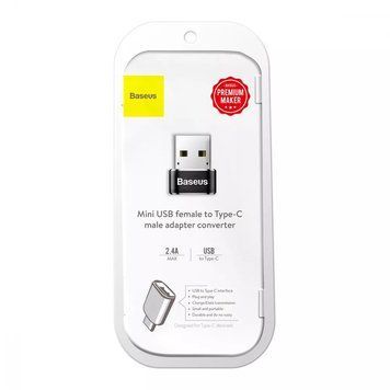 Перехідник з type c на usb Baseus Type-C to USB 1753318722 фото