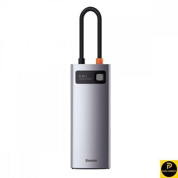 Usb-хаб Baseus Metal Gleam Series 5-in-1 30Hz Version 1816918175 фото