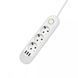 Мережевий фільтр Power Socket F03U (3 розетки + 3 USB) 38405 фото 1
