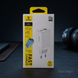 Мережевий зарядний пристрій Baseus GaN5 Pro 65W (2 Type-С+USB ) + Кабель Type-C to Type-C 100W (1m) (white) 1754243163 фото 1