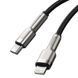 Кабель заряджання для iPhone 20 Ват Baseus Cafule Metal Type-C to Lightning PD 20W (2m) 31103 фото 3