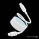 Кабель Baseus PicoGo Magnetic Liquid Silicone Type-C to Type-C 240W (1m) (white) 30608 фото 2
