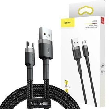 Шнур для заряджання micro usb Baseus 2 метри 1721784977 фото