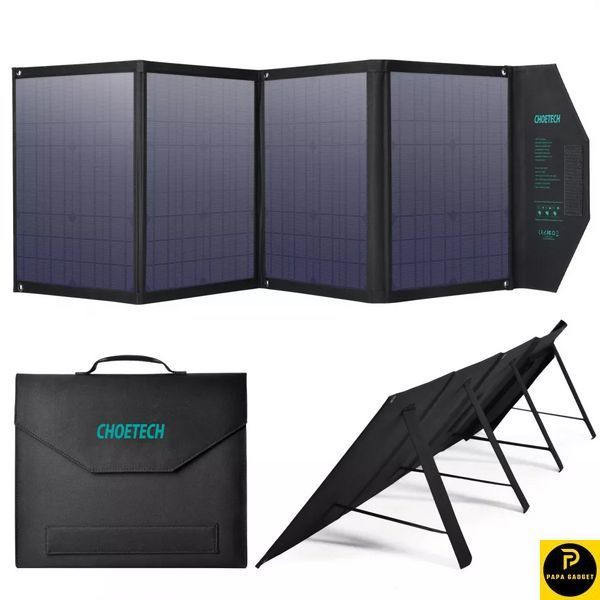 Сонячна Еектростанція Портативна Choetech 80W 37706 фото