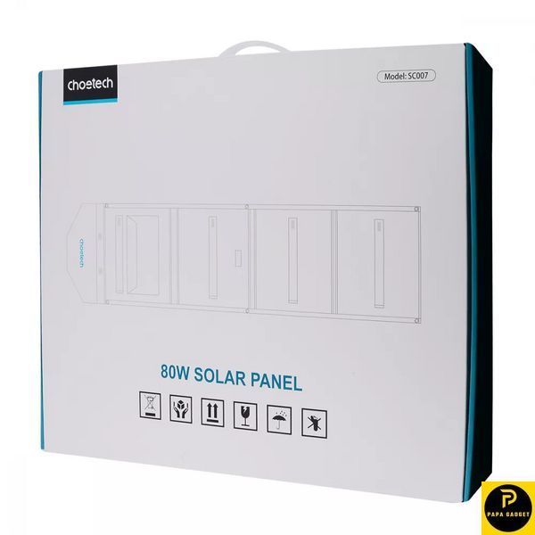 Сонячна Еектростанція Портативна Choetech 80W 37706 фото