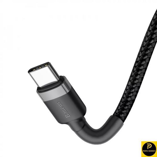 Кабель Зарядний Baseus Cafule Type-C to Type-C PD 2.0 60W (1m) 1759533131 фото