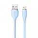 Кабель Baseus Jelly Liquid Silica Gel Fast Charging Lightning 2.4A (2m) (blue) 1736837098 фото 3