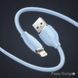 Кабель Baseus Jelly Liquid Silica Gel Fast Charging Lightning 2.4A (2m) (blue) 1736837098 фото 2