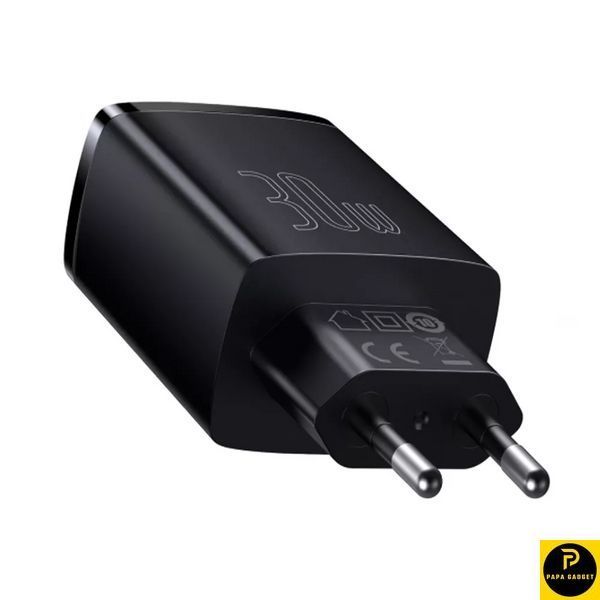 Зарядка Baseus Compact 30W QC+ PD (1Type-C + 2USB) 1760916567 фото