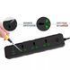 Мережевий фільтр Power Socket T25-QC (3 розетки + 2 USB + 2 Type-C) 3000w 36879 фото 8