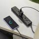 Мережевий фільтр Power Socket T25-QC (3 розетки + 2 USB + 2 Type-C) 3000w 36879 фото 4