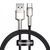 Кабель Baseus Cafule Metal Data Type-C 66W (0.25m) (black) 1821253302 фото