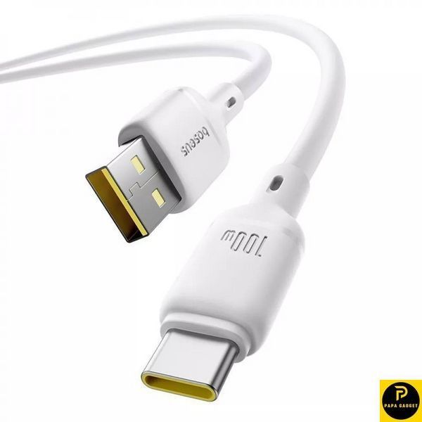 Кабель Baseus Silky Series Fast Charging Type-C 100W (2m) 1874136582 фото