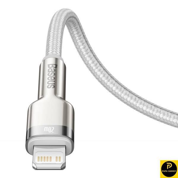 Кабель заряджання для iPhone 20 Ват Baseus Cafule Metal Type-C to Lightning PD 20W (2m) 2051897892 фото