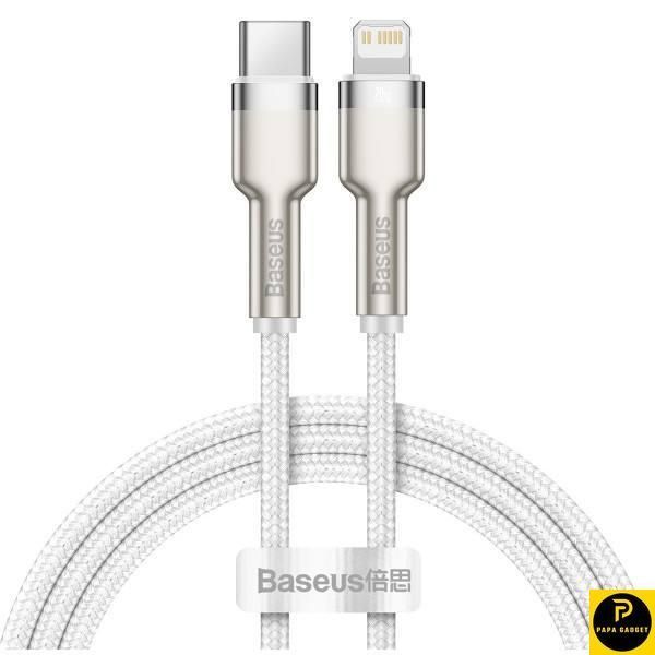 Кабель заряджання для iPhone 20 Ват Baseus Cafule Metal Type-C to Lightning PD 20W (2m) 2051897892 фото
