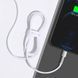 Кабель заряджання для iPhone 20 Ват Baseus Cafule Metal Type-C to Lightning PD 20W (2m) 2051897892 фото 1