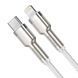 Кабель заряджання для iPhone 20 Ват Baseus Cafule Metal Type-C to Lightning PD 20W (2m) 2051897892 фото 8