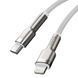Кабель заряджання для iPhone 20 Ват Baseus Cafule Metal Type-C to Lightning PD 20W (2m) 2051897892 фото 3
