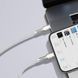 Кабель заряджання для iPhone 20 Ват Baseus Cafule Metal Type-C to Lightning PD 20W (2m) 2051897892 фото 7