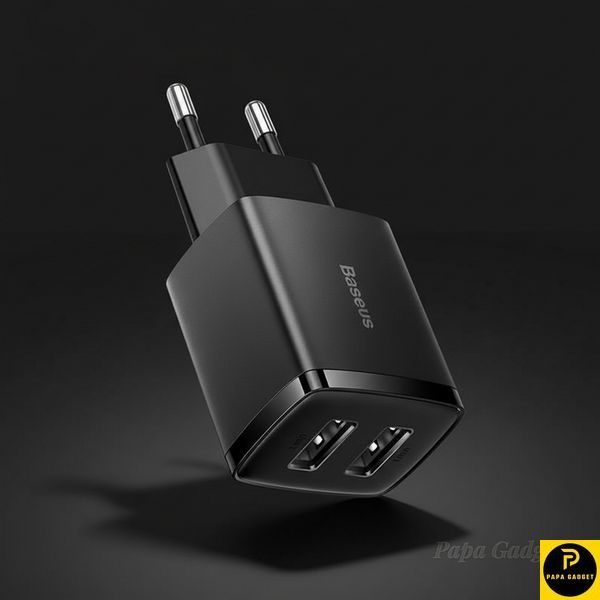 Зарядка Baseus Compact 10,5W (2 USB) 1763046853 фото