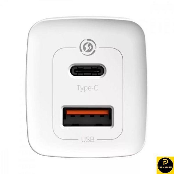 Зарядка Baseus GaN2 Lite Quick Charger 65W White 1794873860 фото