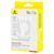 Кабель зарядки 3в1 Baseus Silky One-for-Three Fast Charging Type-C to Micro USB+Lightning+Type-C 100W 1.5m (white) 35102 фото