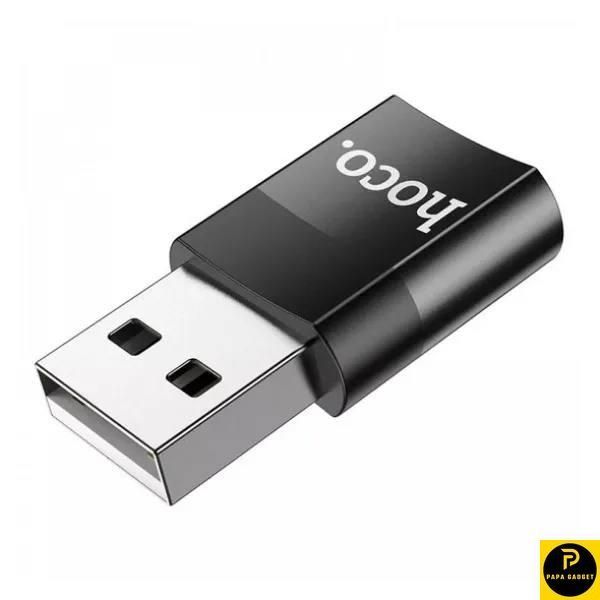 Перехідник з type c на usb Hoco UA17 Type-C to USB 2184777984 фото
