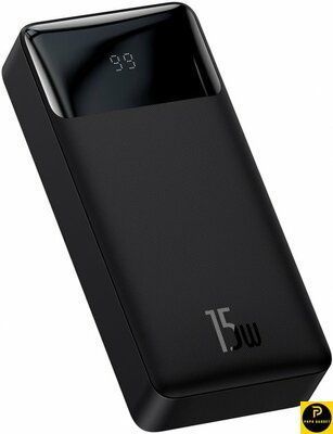 Повербанк BASEUS BIPOW DIGITAL DISPLAY POWER BANK 20000MAH 15W BLACK PPDML-J01 фото