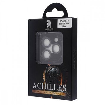 Захист камери iPhone 14 Pro/14 Pro Max FULL SCREEN ACHILLES silver 2276542029 фото