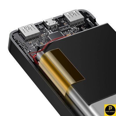 Повербанк BASEUS BIPOW DIGITAL DISPLAY POWER BANK 20000MAH 15W BLACK PPDML-J01 фото