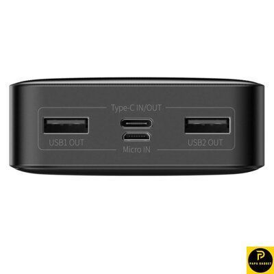 Повербанк BASEUS BIPOW DIGITAL DISPLAY POWER BANK 20000MAH 15W BLACK PPDML-J01 фото