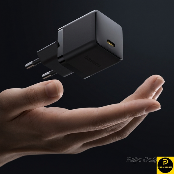 Сетевое зарядное устройство Baseus Palm Fast Charger Type-C 20W (black) 1736939020 фото