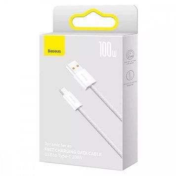 Кабель Baseus Dynamic Series Fast Charging Type-C 100W (1m) 21753 фото