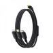 Кабель зарядки 3в1 Baseus Silky One-for-Three Fast Charging Type-C to Micro USB+Lightning+Type-C 100W 1.5m (black) 35102 фото 4
