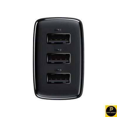 Блок зарядки Baseus Compact 17W (3 USB) 1839462880 фото