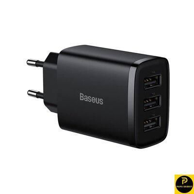 Блок зарядки Baseus Compact 17W (3 USB) 1839462880 фото
