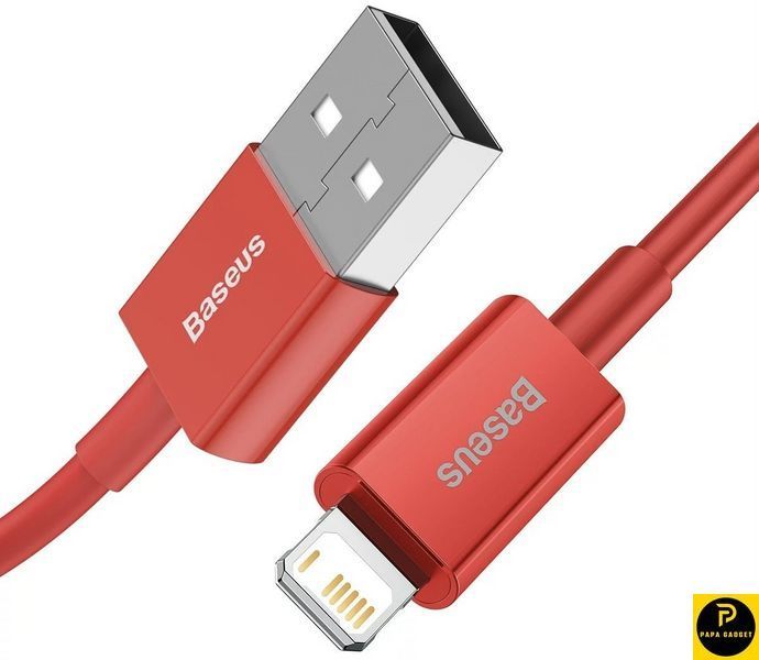 Дріт для зарядки Lightning 1 метр Baseus 2348417242 фото