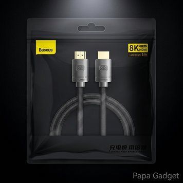 Кабель HDMI 8K 3 метри Baseus 1771057623 фото