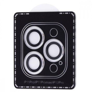 Захист камери iPhone 11 Pro/11 Pro Max/12 Pro FULL SCREEN ACHILLES silver 1859316859 фото