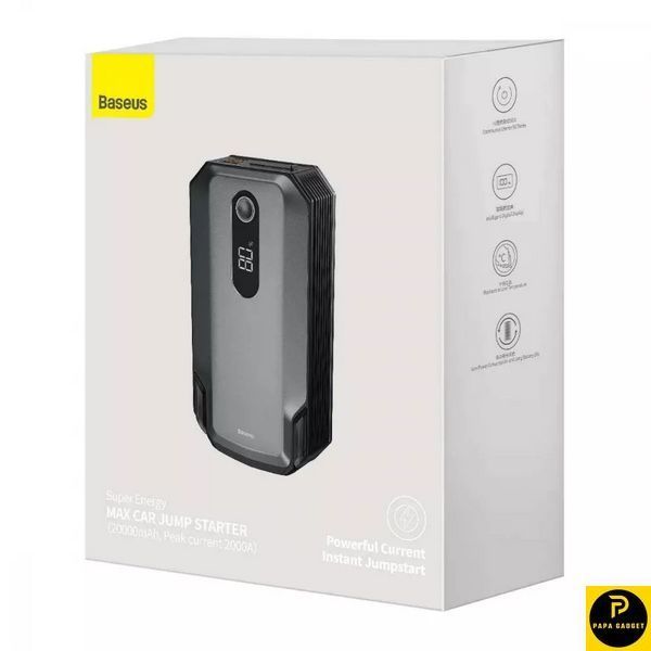 Пусковий Пристрій Baseus Super Energy Max Car Jump Starter 20000 mAh 33518 фото