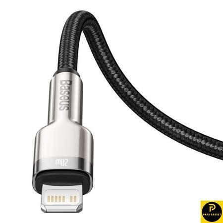 Кабель Baseus Cafule Metal Type-C to Lightning PD 20W (1m) 1785738254 фото