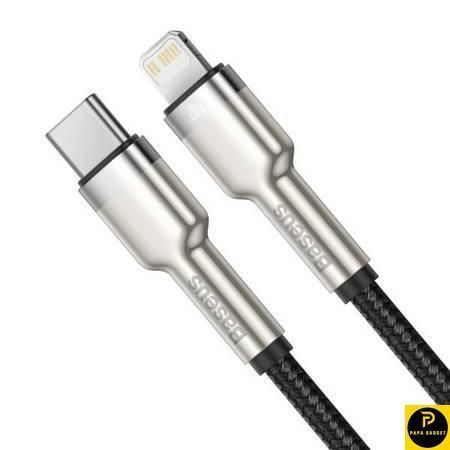 Кабель Baseus Cafule Metal Type-C to Lightning PD 20W (1m) 1785738254 фото