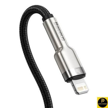 Кабель Baseus Cafule Metal Type-C to Lightning PD 20W (1m) 1785738254 фото