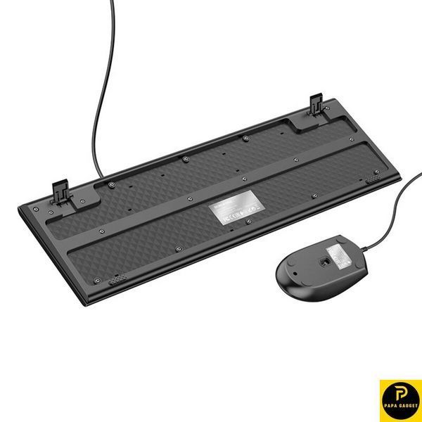 Миша + клавіатура BOROFONE BG6 Business keyboard and mouse set Black BG6B фото