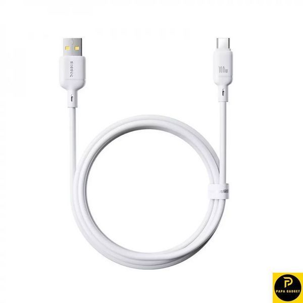 Кабель Baseus Silky Series Fast Charging Type-C 100W (1m) 1874136583 фото