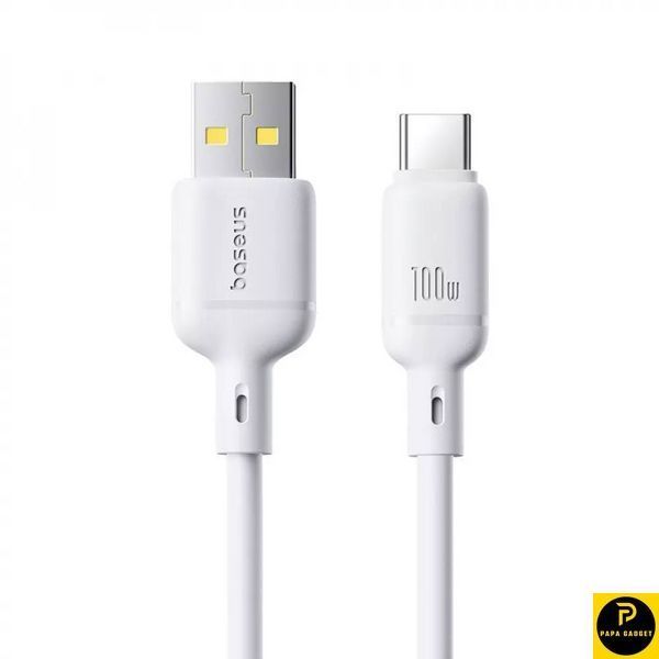 Кабель Baseus Silky Series Fast Charging Type-C 100W (1m) 1874136583 фото