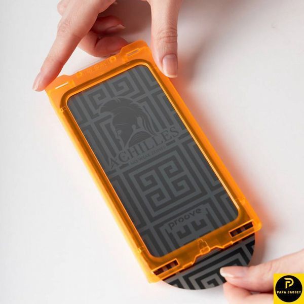 Захисне скло iPhone 15 Pro Max ACHILLES з установочною рамкою 2594451440 фото