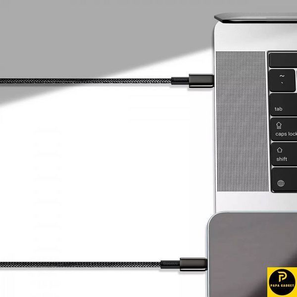Кабель Baseus Tungsten Gold Fast Charging Type-C to Type-C 100W (1m) 1794843659 фото