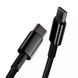Кабель Baseus Tungsten Gold Fast Charging Type-C to Type-C 100W (1m) 1794843659 фото 6
