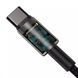 Кабель Baseus Tungsten Gold Fast Charging Type-C to Type-C 100W (1m) 1794843659 фото 15